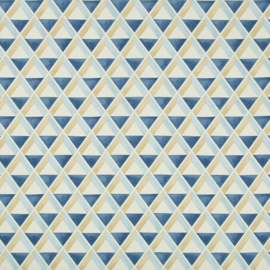 Lee Jofa Cannes Print Sky/Blue Fabric