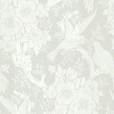 Schumacher Jacquard Sheer Ii Ivory Fabric