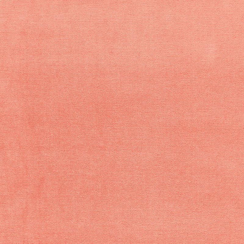 Schumacher Gainsborough Velvet Sea Coral Fabric