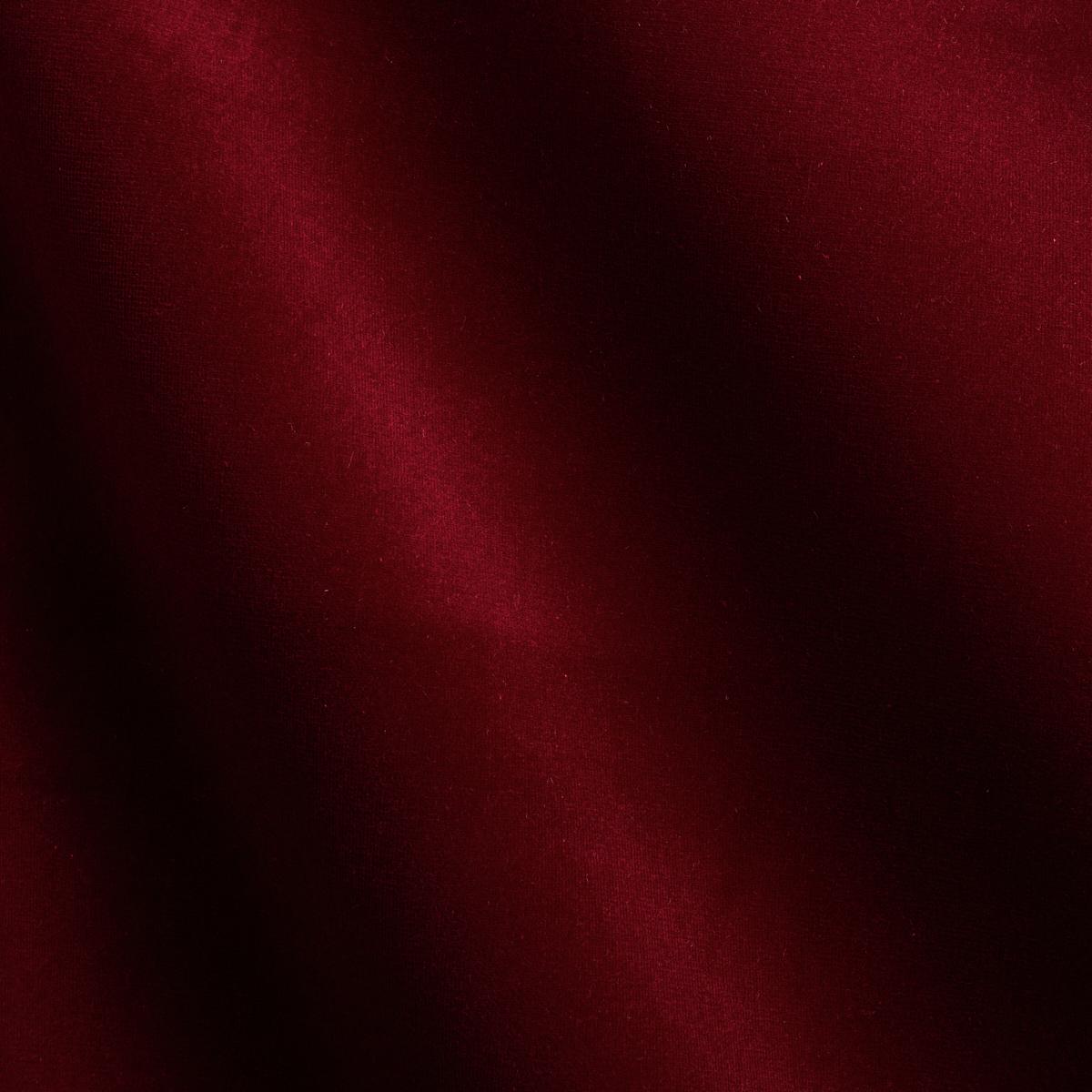 Schumacher Gainsborough Velvet Burgundy Fabric
