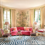 Schumacher Gainsborough Velvet Fuchsia Fabric