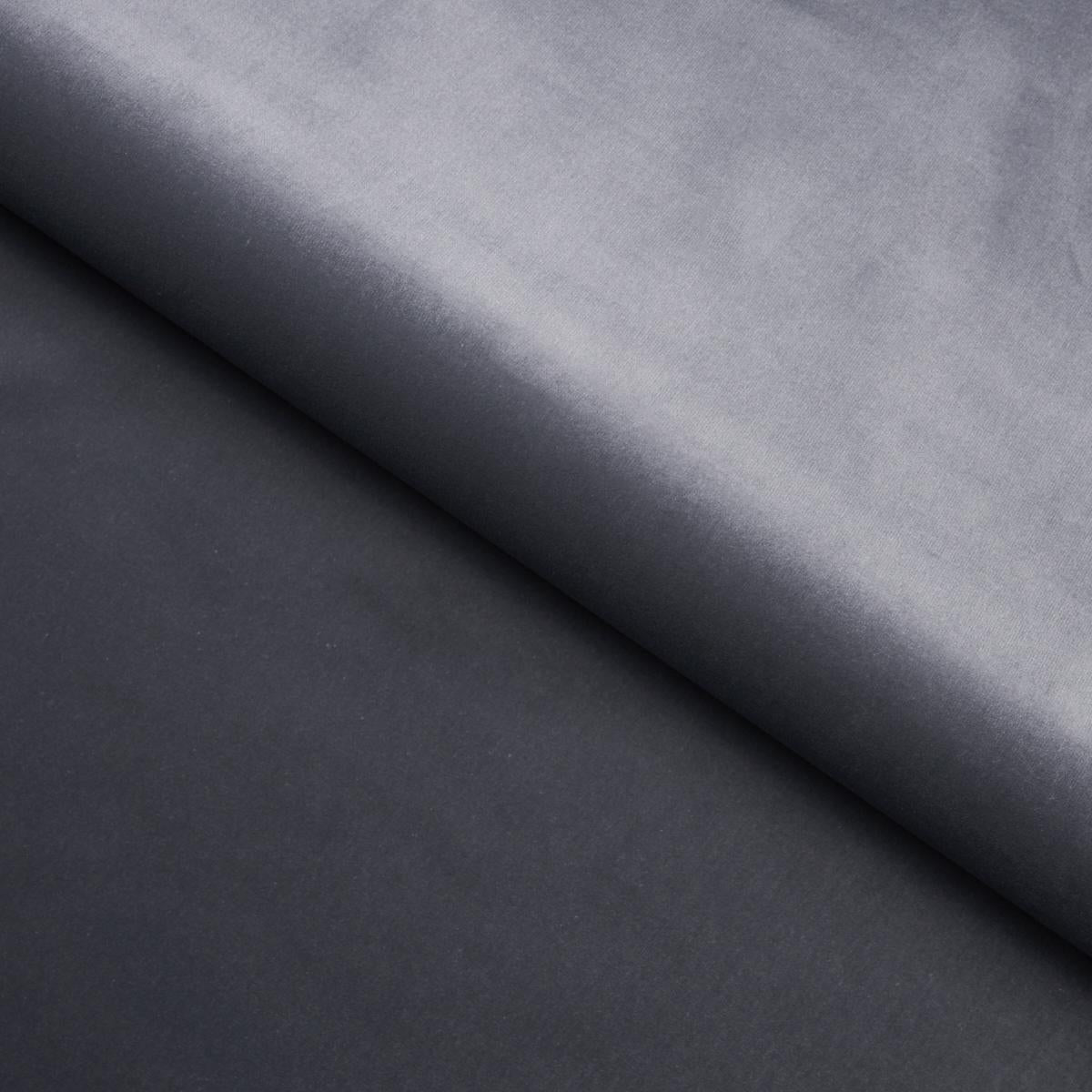 Schumacher Gainsborough Velvet Graphite Fabric