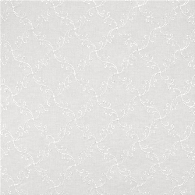 Kasmir Rapunzel White Fabric