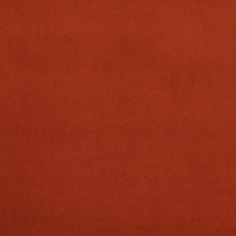 Schumacher Gainsborough Velvet Terracotta Fabric