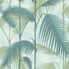Cole & Son Palm Jungle Print Room Blue/Mint Wallpaper