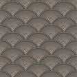 Cole & Son FEATHER FAN CHARCOAL/BRONZE Wallpaper