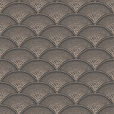 Cole & Son FEATHER FAN CHARCOAL/BRONZE Wallpaper