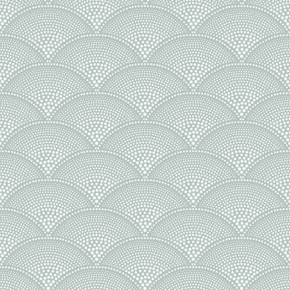 Cole & Son FEATHER FAN PRINT ROOM BLUE Wallpaper