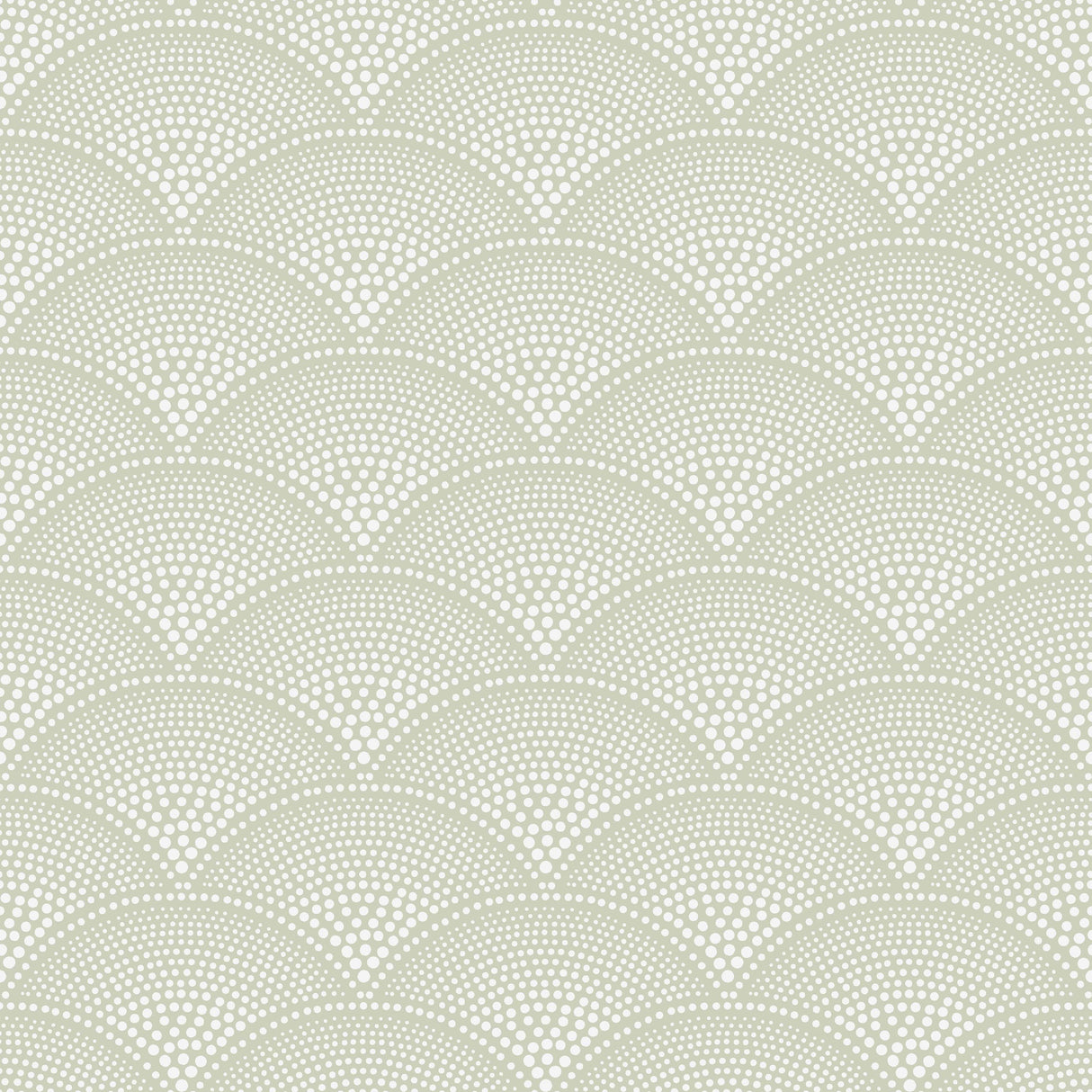 Cole & Son FEATHER FAN OLD OLIVE Wallpaper