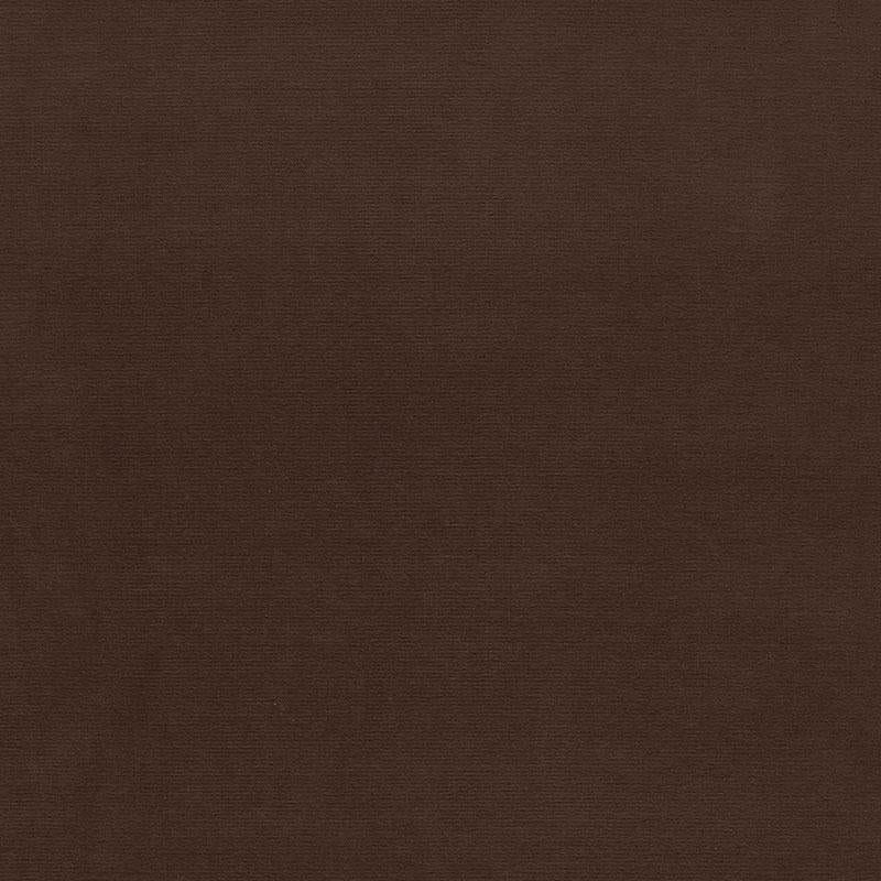 Schumacher Gainsborough Velvet Brown Fabric
