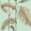 Cole & Son PALM LEAVES MINT/YELLOW Wallpaper