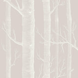 Cole & Son Woods Stone/White Wallpaper