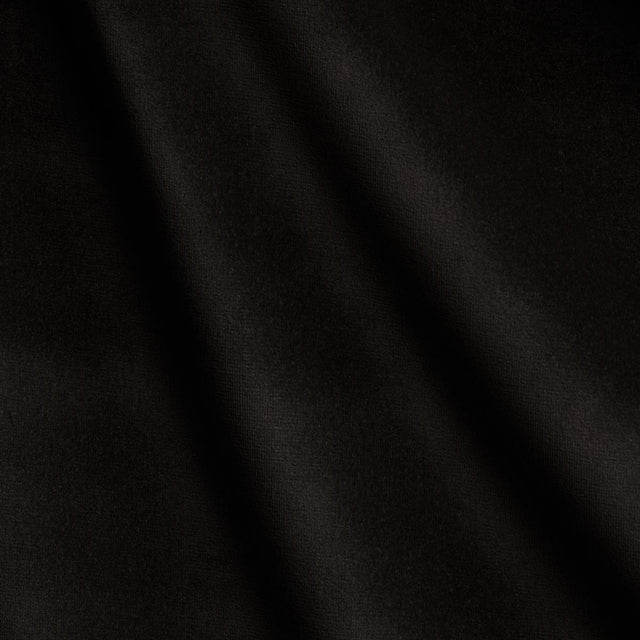 Schumacher Gainsborough Velvet Charcoal Fabric