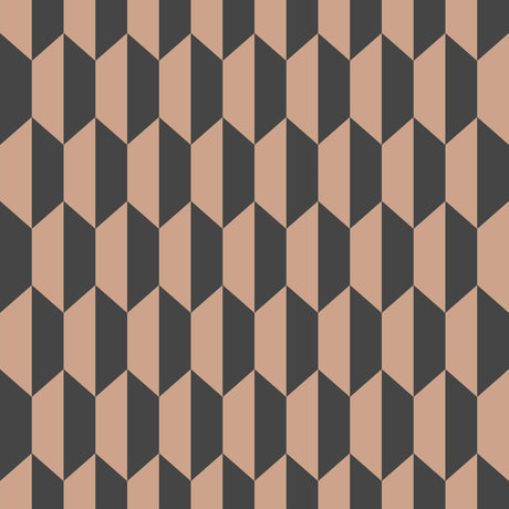 Cole & Son PETITE TILE CHARCOAL/BRONZE Wallpaper