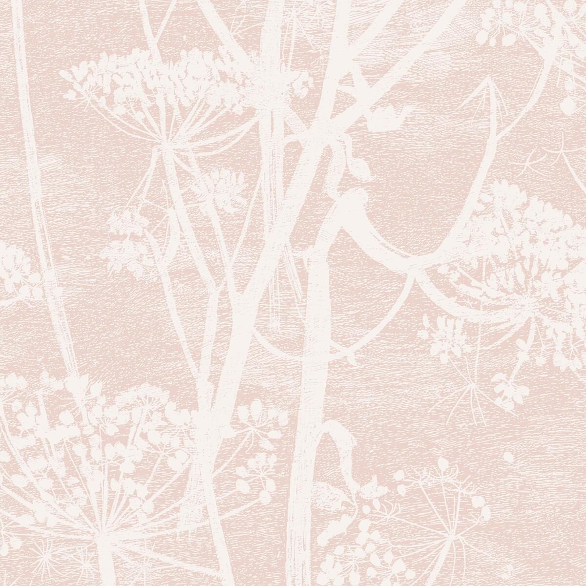 Cole & Son Cow Parsley Plaster Pink Wallpaper