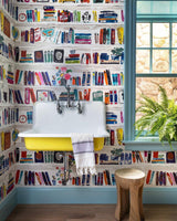 Kravet BELLA BOOKS CONFETTI Wallpaper