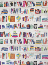 Kravet BELLA BOOKS CONFETTI Wallpaper