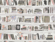 Kravet BELLA BOOKS BLUSH Wallpaper