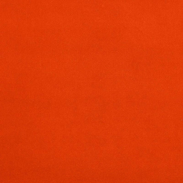 Schumacher Gainsborough Velvet Orange Fabric