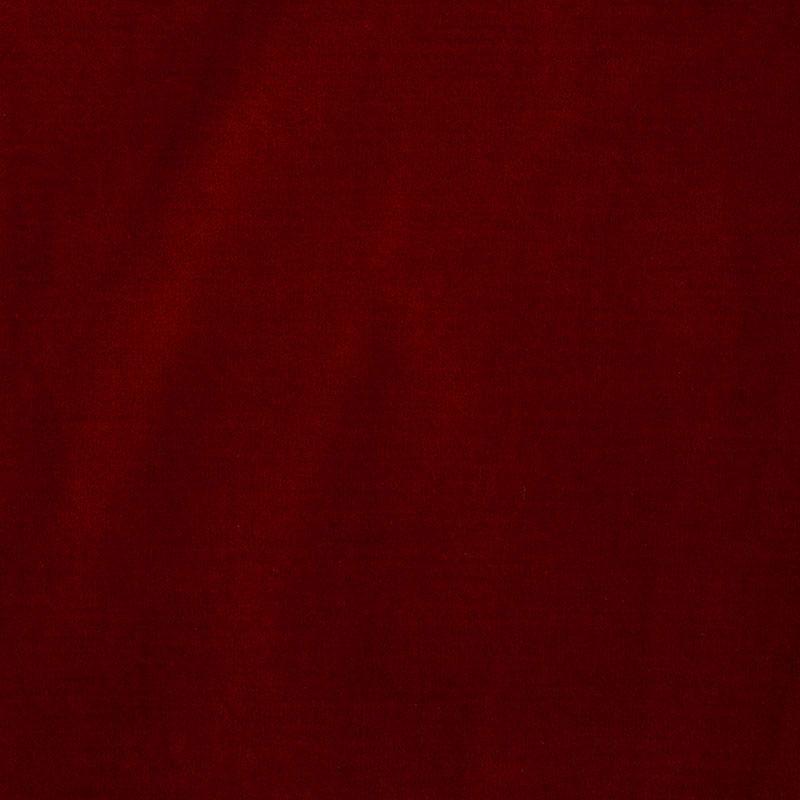 Schumacher Venetian Silk Velvet Ruby Fabric