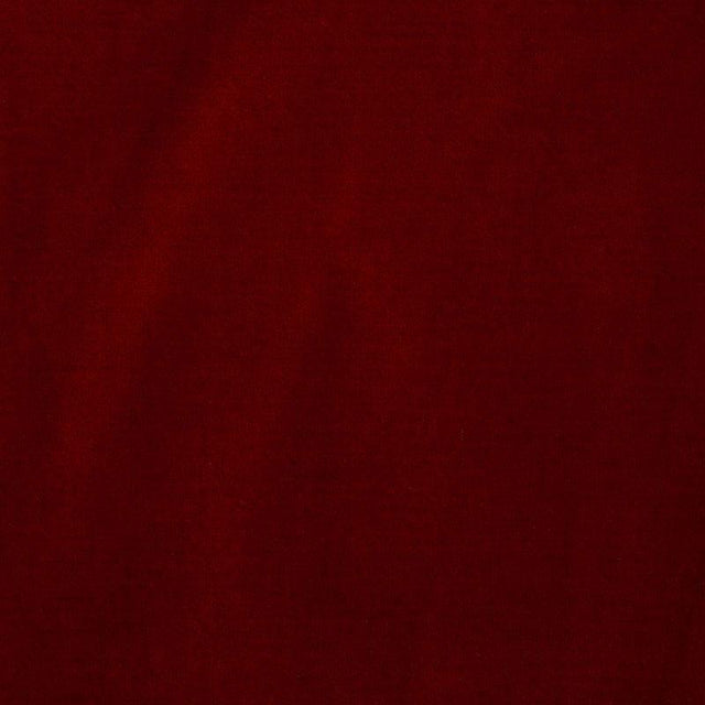Schumacher Venetian Silk Velvet Ruby Fabric