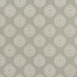 Schumacher Olana Linen Embroidery Haze Fabric