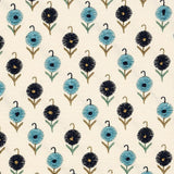 Schumacher Avodica Embroidery Aegean Fabric