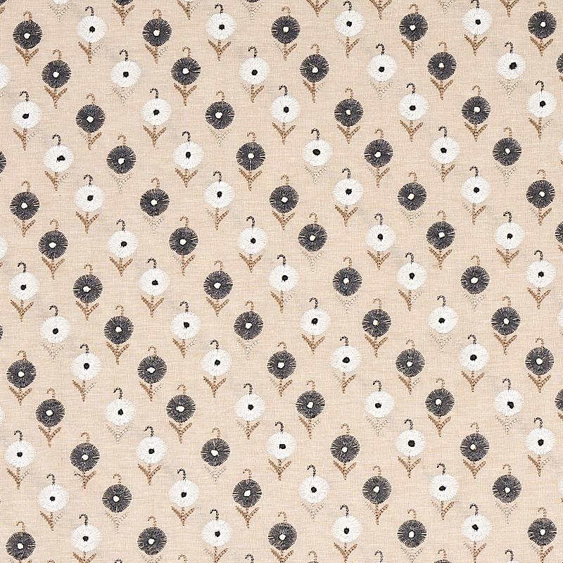Schumacher Avodica Embroidery Moonstone Fabric
