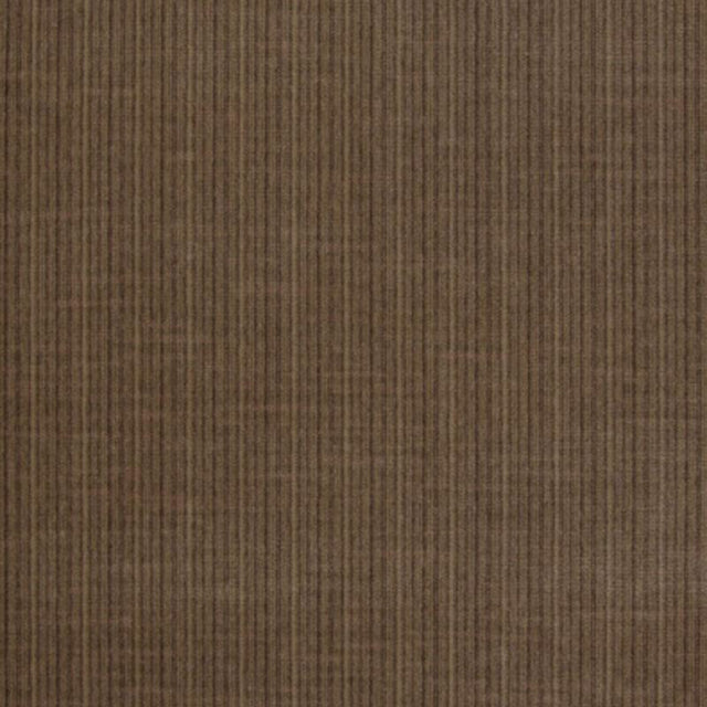 Schumacher Antique Strie Velvet Taupe Fabric
