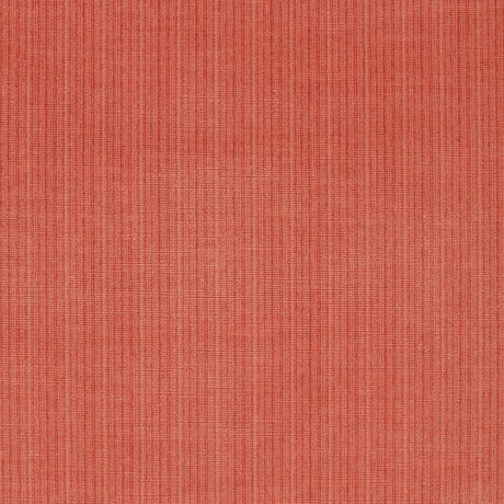 Schumacher Antique Strie Velvet Coral Fabric