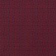 Schumacher A Maze Embroidery Berry Fabric