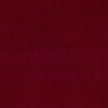 Schumacher Antique Strie Velvet Red Fabric
