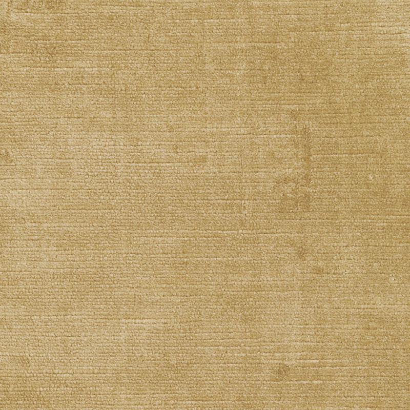 Schumacher Antique Linen Velvet Champagne Fabric
