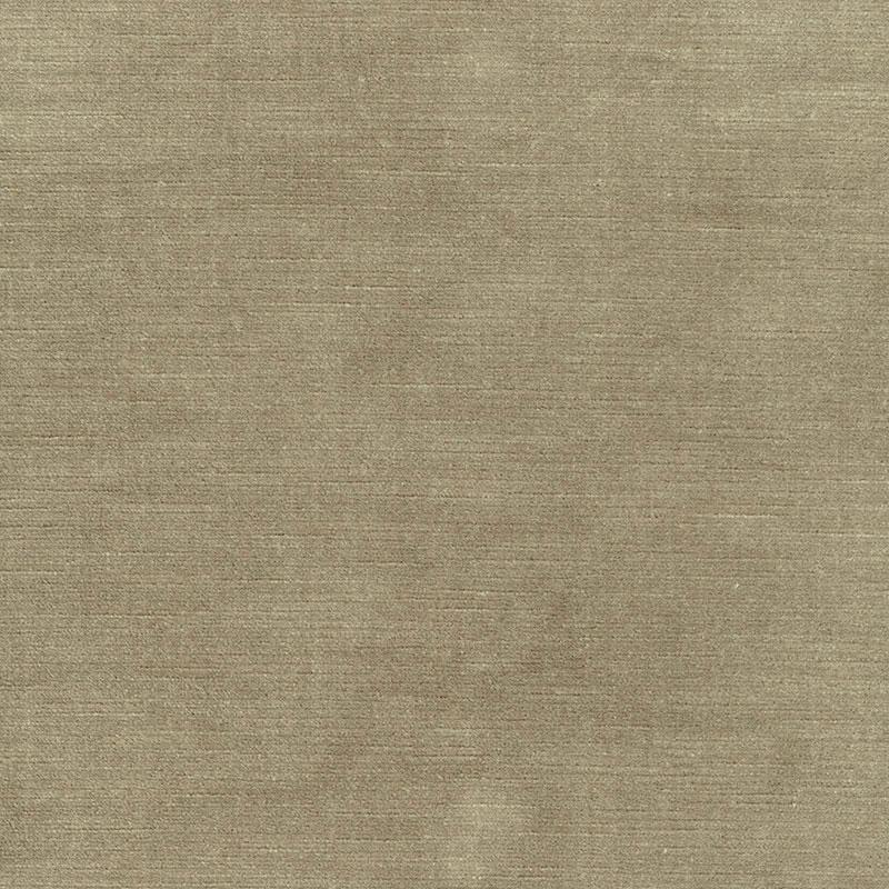 Schumacher Antique Linen Velvet Pebble Fabric