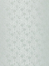 Scalamandre Hexagon Inspiration Mist Wallpaper