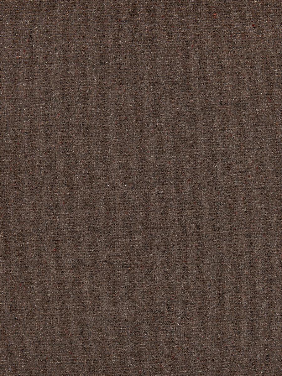 Scalamandre Bradford Wool Chocolate Wallpaper