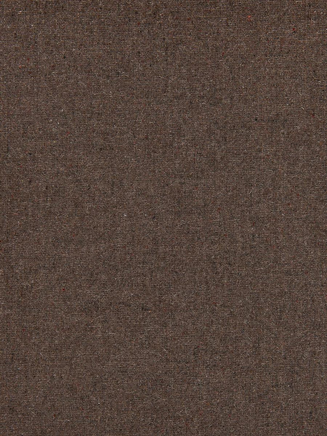 Scalamandre Bradford Wool Chocolate Wallpaper
