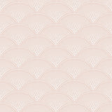 Cole & Son FEATHER FAN PLASTER PINK Wallpaper