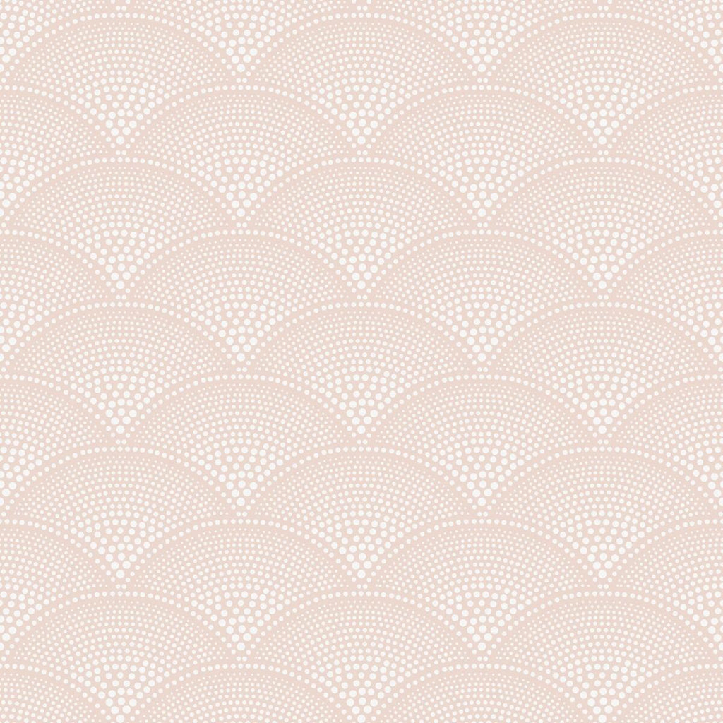 Cole & Son Feather Fan Plaster Pink Wallpaper