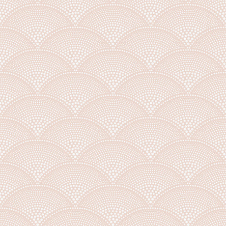 Cole & Son FEATHER FAN PLASTER PINK Wallpaper