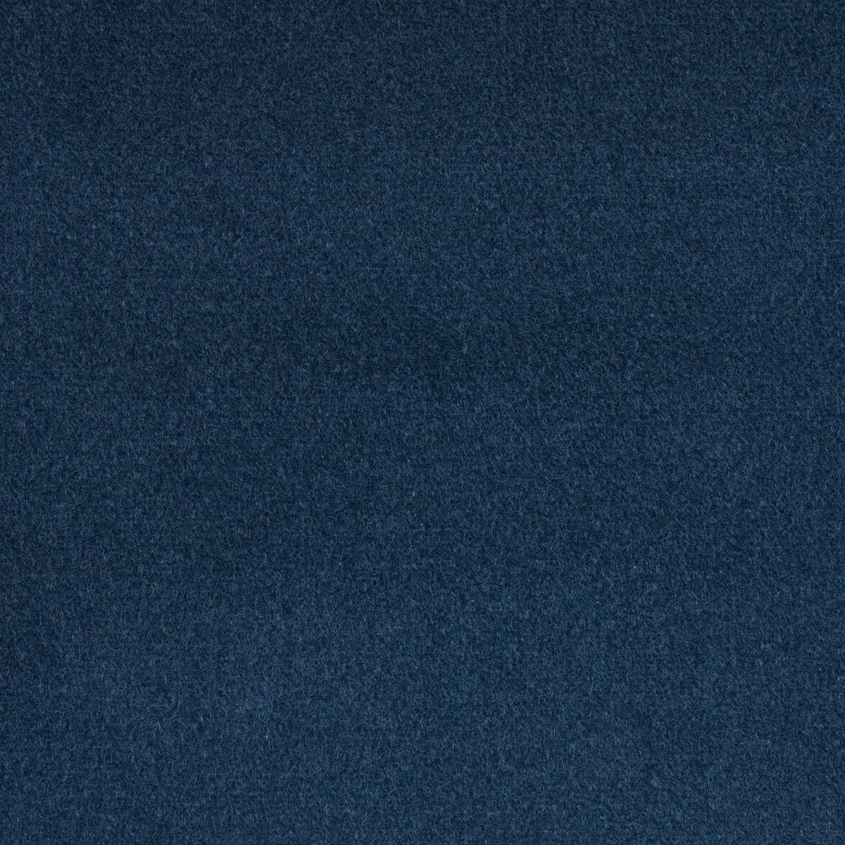 Schumacher Cotton Club Velvet Midnight Blue Fabric
