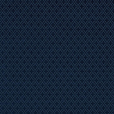 Schumacher Whittington Chenille Blue Fabric