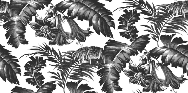 Gaston Y Daniela PLANTATION BLACK&WHITE Wallpaper