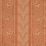 Schumacher Chatelaine Paisley Red/Moss Fabric