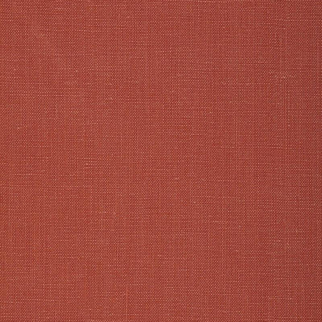 Schumacher Gweneth Linen Tomato Red Fabric