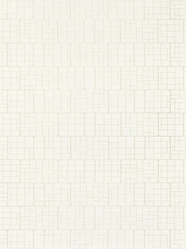 Scalamandre Mechanical Workmanship Vanilla Ice Wallpaper