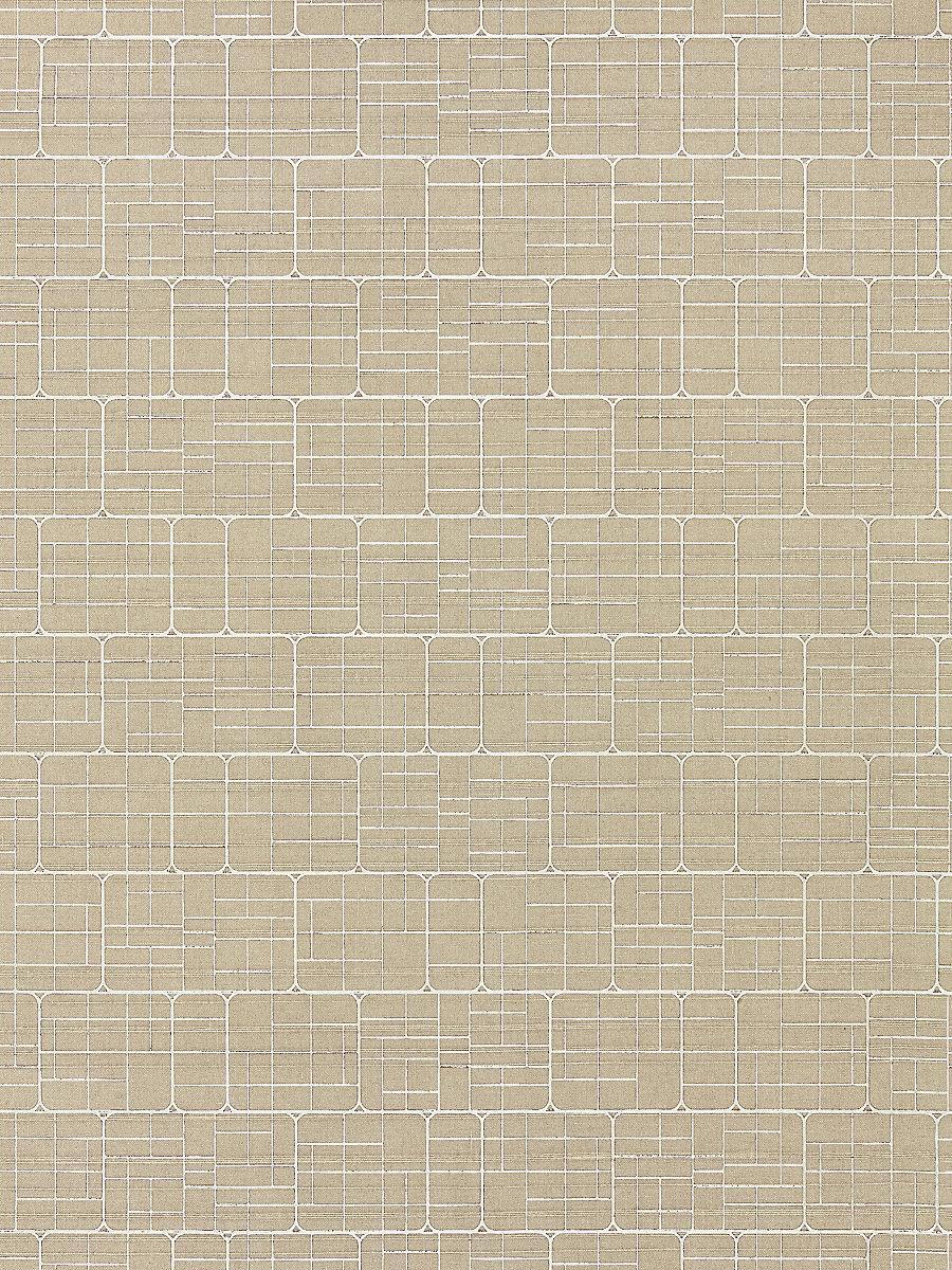 Scalamandre Mechanical Workmanship Creme Wallpaper