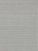 Scalamandre Mechanical Workmanship Gunmetal Wallpaper