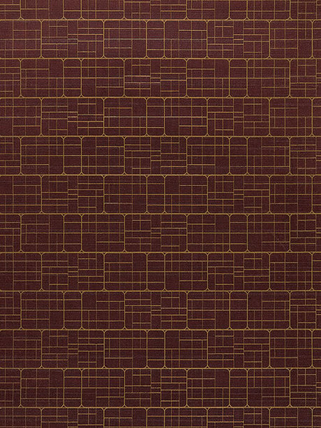 Scalamandre Mechanical Workmanship Brick Wallpaper
