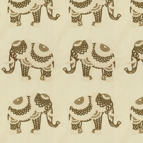 Kravet ELEPHANT STITCH NATURAL GREY Fabric